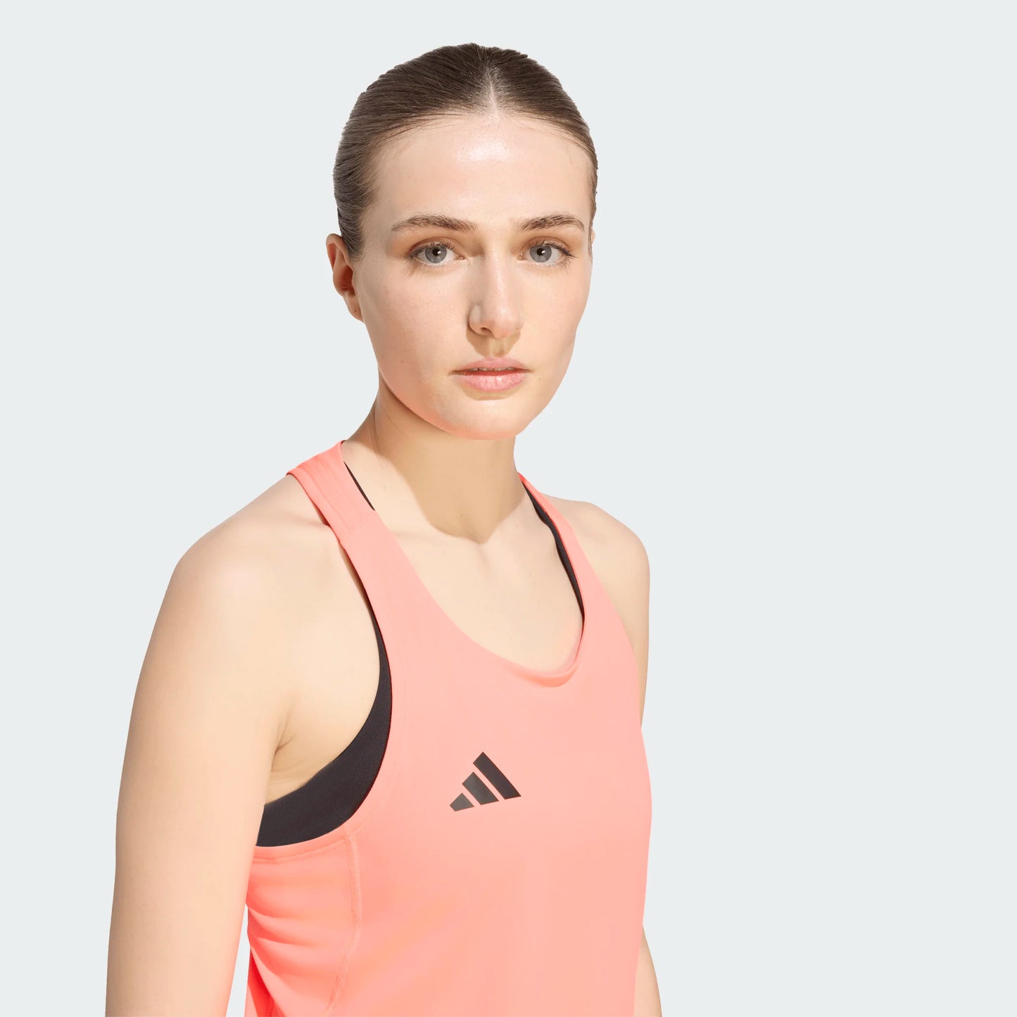 Adidas - Adizero E Tank - Solar Turbo - débardeur running femmes