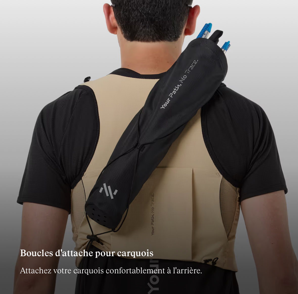 Nnormal - Modular Trail Vest - black -  Gilet de trail modulaire unisexe