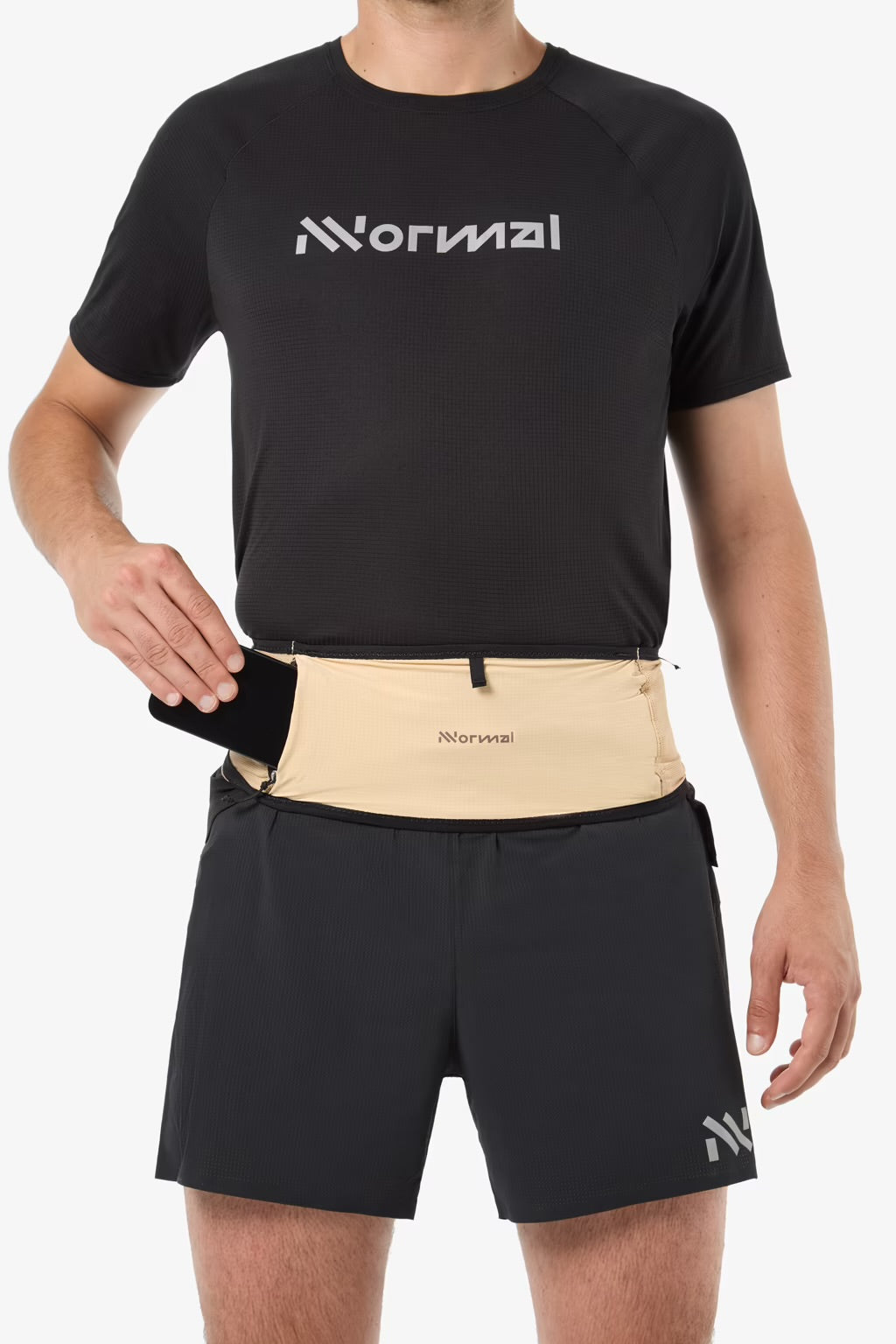Nnormal - Trail Run Belt - beige - Ceinture running unisexe