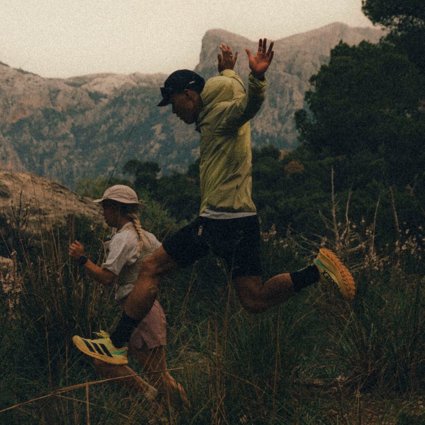Adidas - Terrex Agravic SL - frozen lemon / core black / pulse mint- Chaussures Trail running hommes