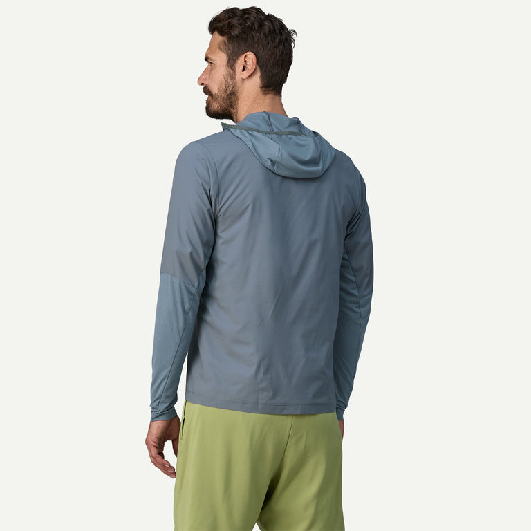 Patagonia - Airshed Pro Pullover - utility blue - veste running hommes