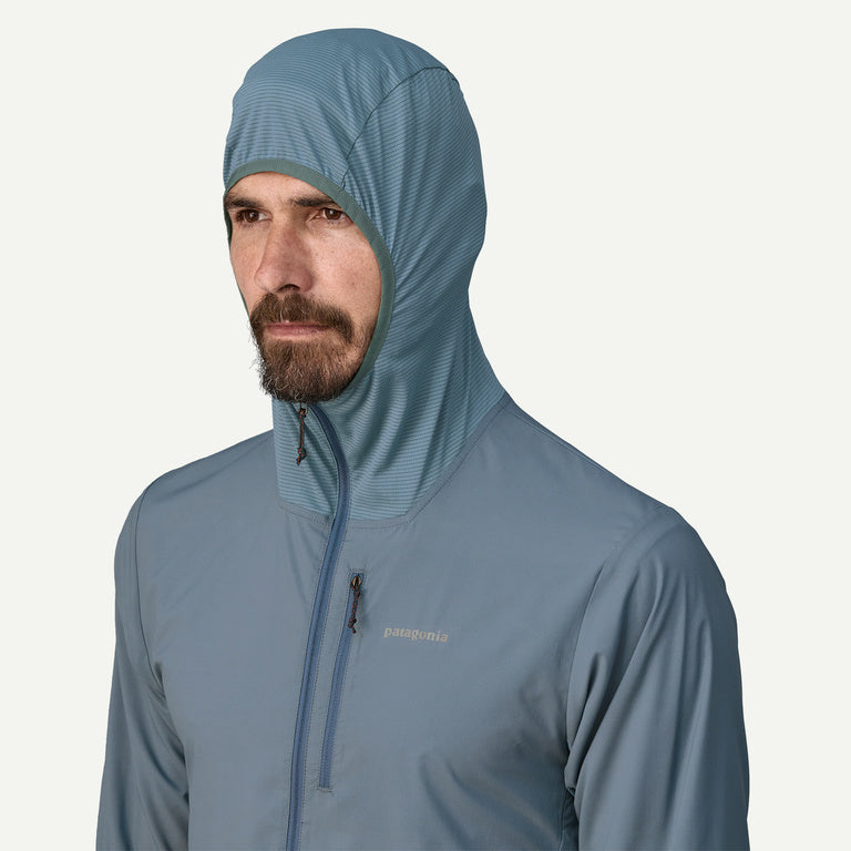 Patagonia - Airshed Pro Pullover - utility blue - veste running hommes