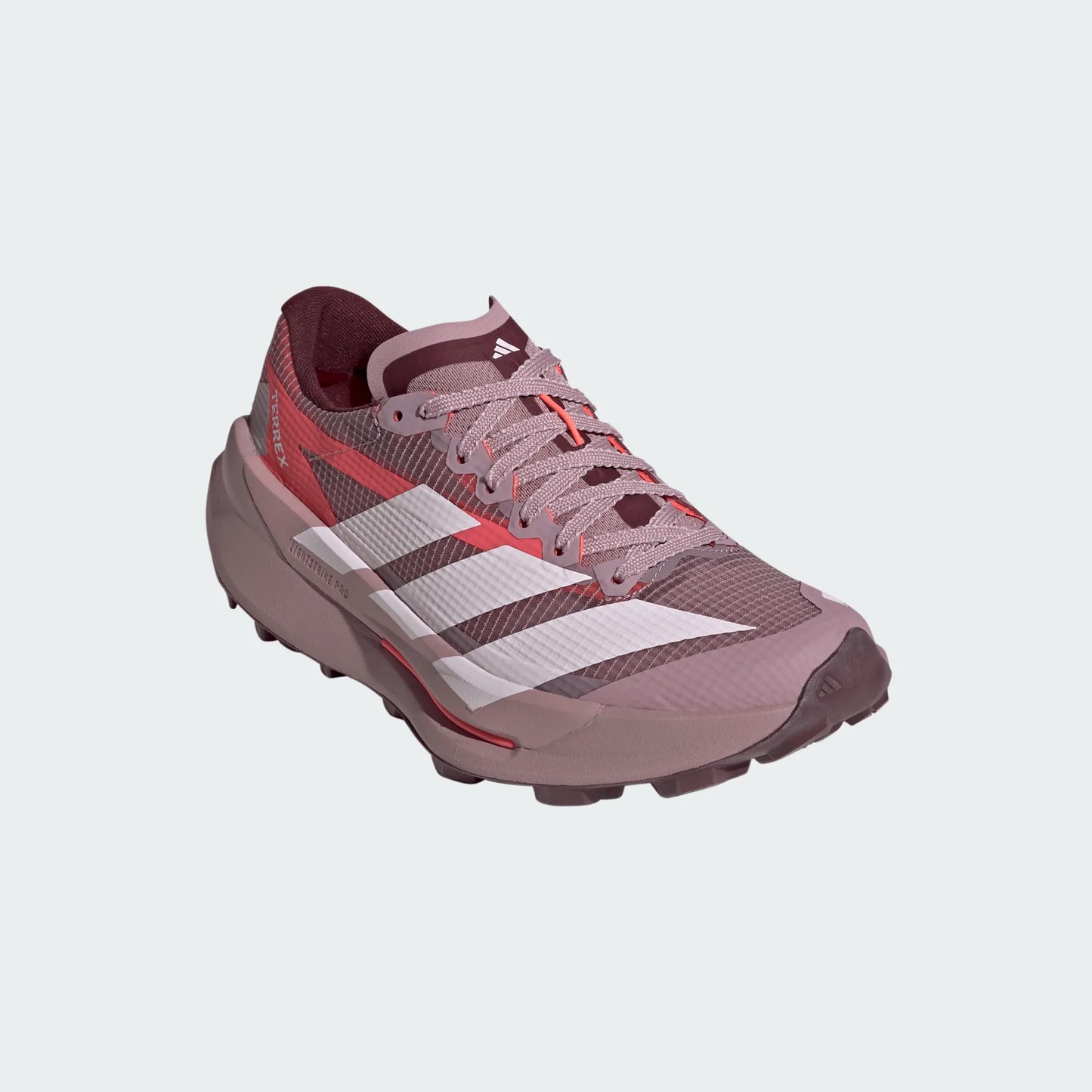 Adidas - Terrex Agravic TT  W - Magic Mauve / Dusty Pink / Solar Turbo  - Chaussures Trail running femmes