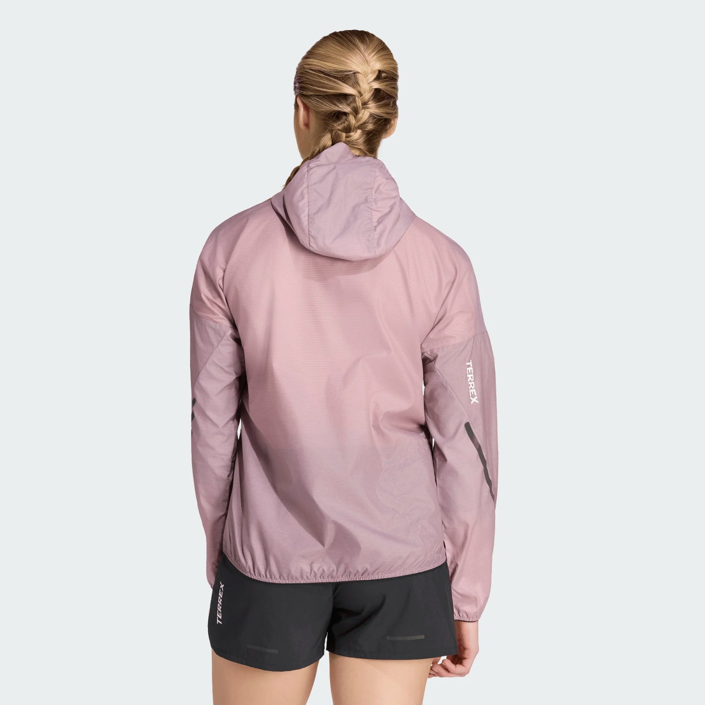 Adidas - Terrex Xperior Clima365 Light Windweave Jacket - magic mauve / black - Veste running femmes