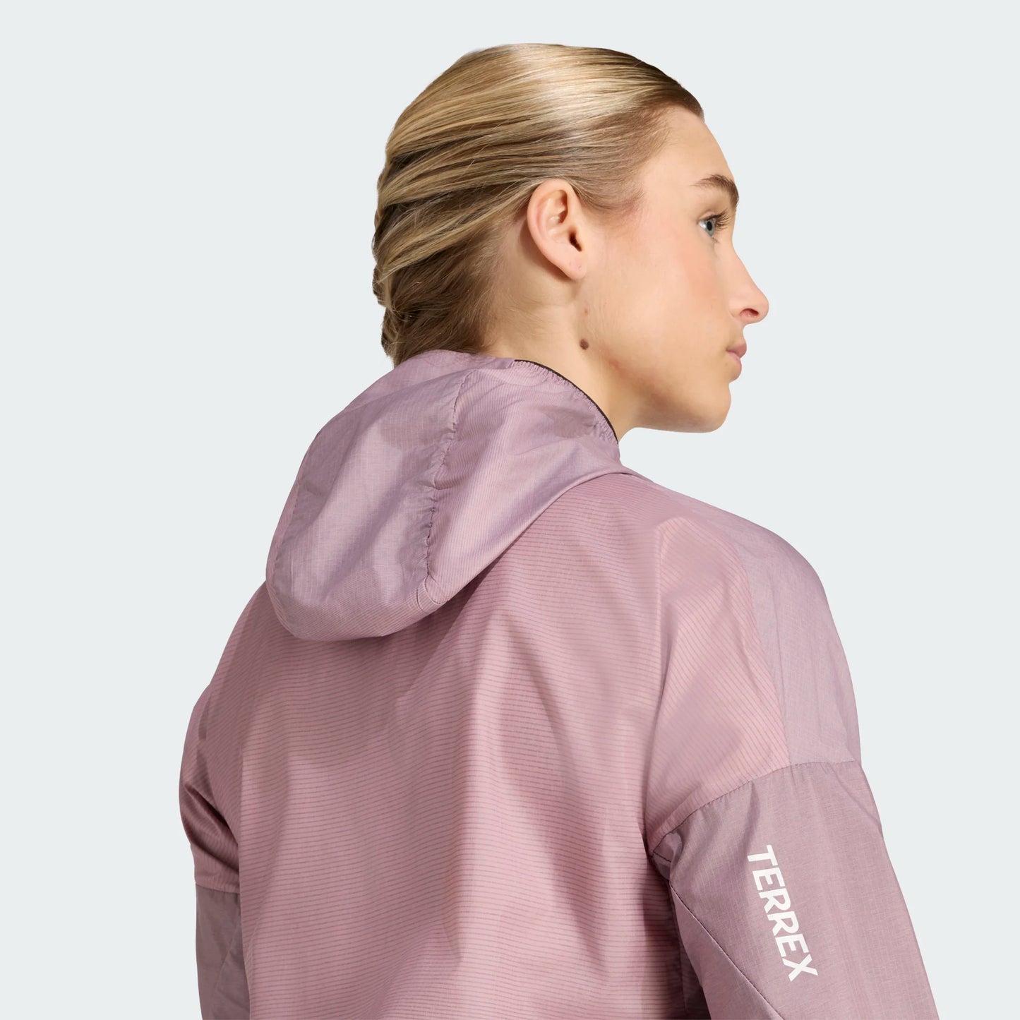 Adidas - Terrex Xperior Clima365 Light Windweave Jacket - magic mauve / black - Veste running femmes