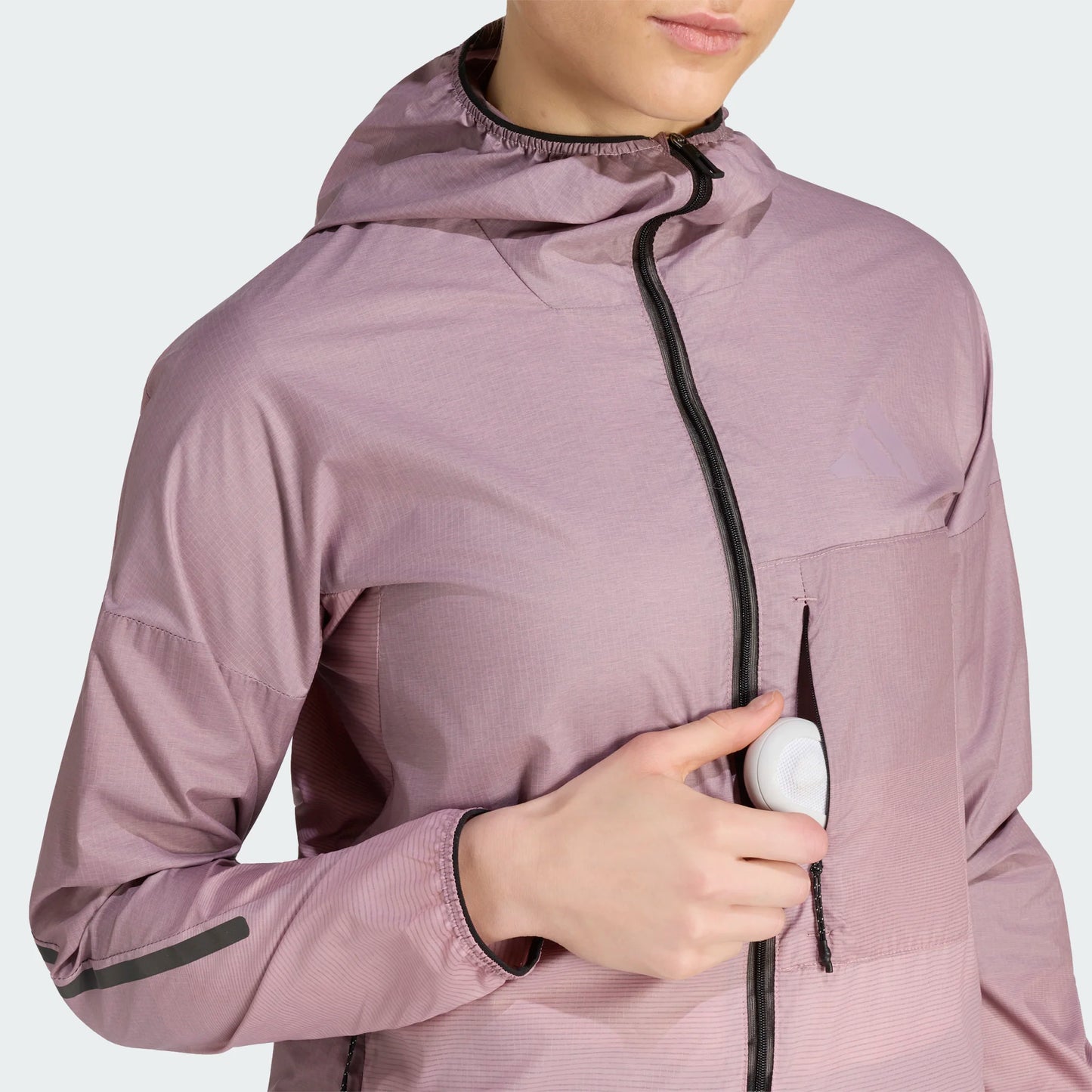 Adidas - Terrex Xperior Clima365 Light Windweave Jacket - magic mauve / black - Veste running femmes