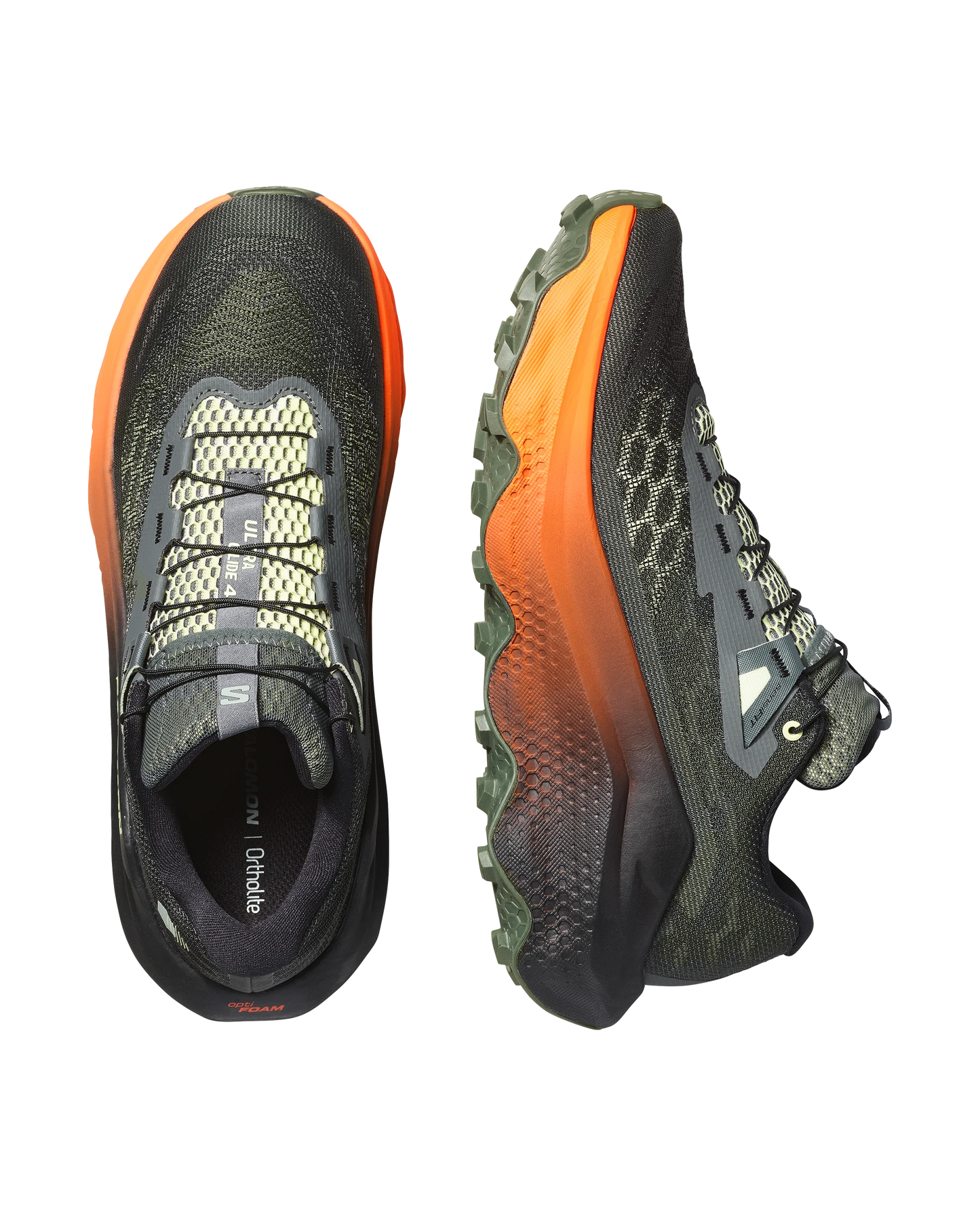 Salomon - Ultra Glide 4 - Urban Chic / Black / Lime Cream -  Chaussures Trail running hommes