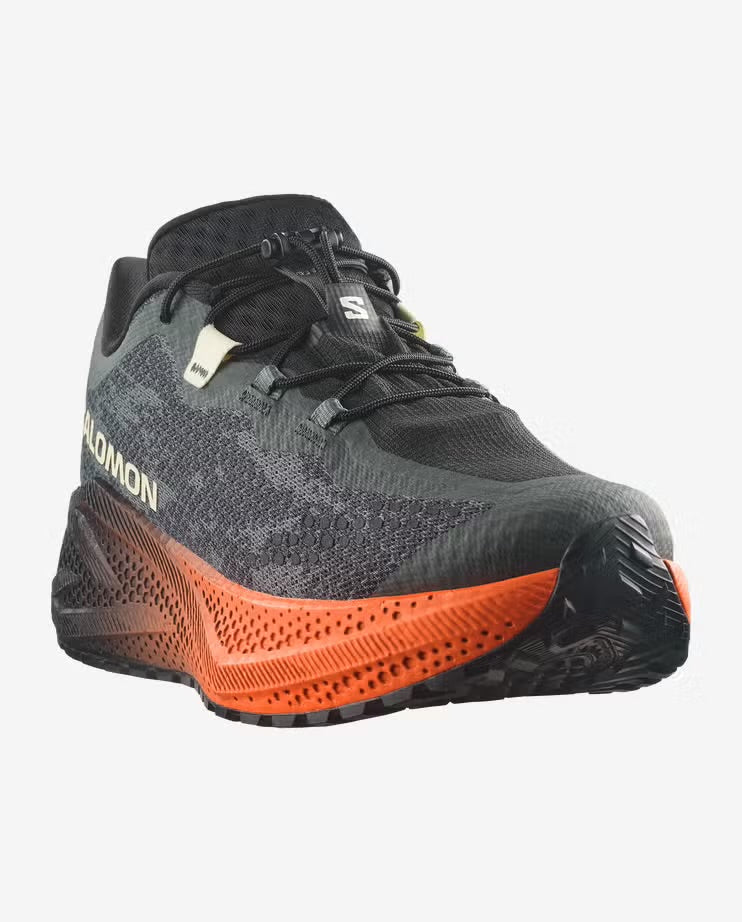 Salomon - Aero Glide 4 GRVL - Urban Chic / Black / Lime Cream -  Chaussures running hommes