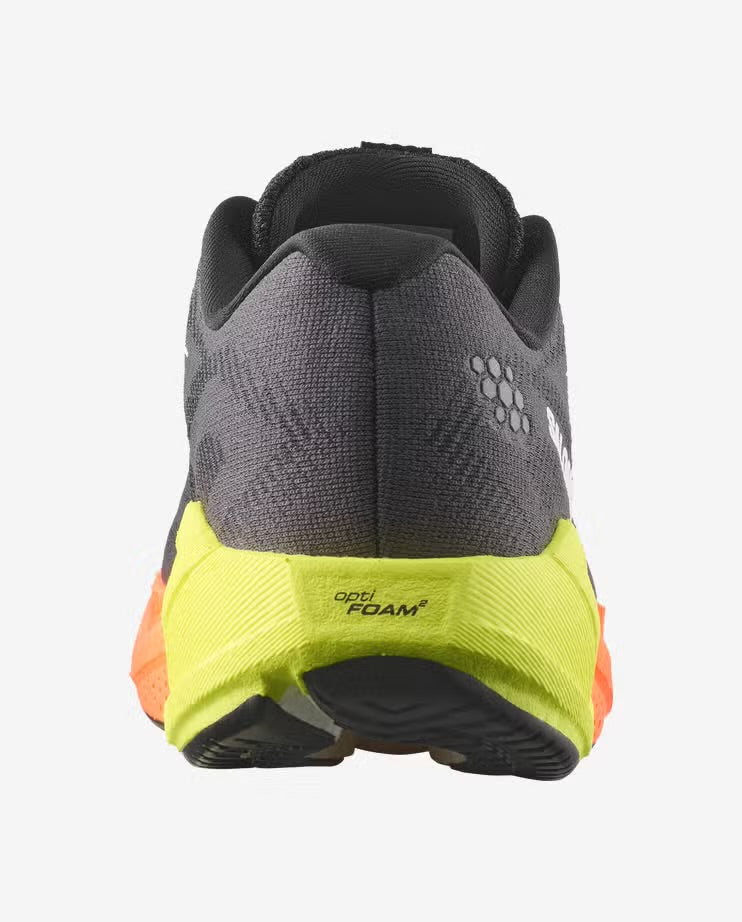 Salomon - Aero Blaze 4 Gradient - Black / White / Safety Yellow -  Chaussures running hommes