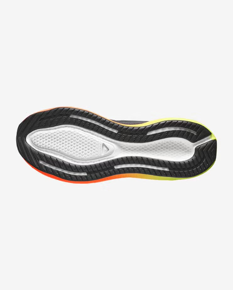 Salomon - Aero Blaze 4 Gradient - Black / White / Safety Yellow -  Chaussures running hommes