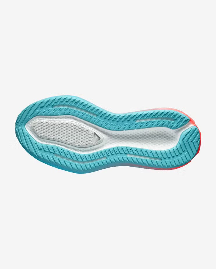 Salomon - Aero Glide 4 Gradient - Gray Violet / Ojos Del Salar / Black - Chaussures running femmes