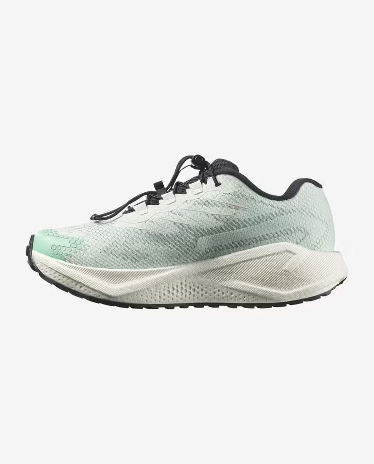 Salomon - Aero Blaze 4 GRVL - Clearly Aqua / Vanilla Ice / Black - Chaussures running femmes