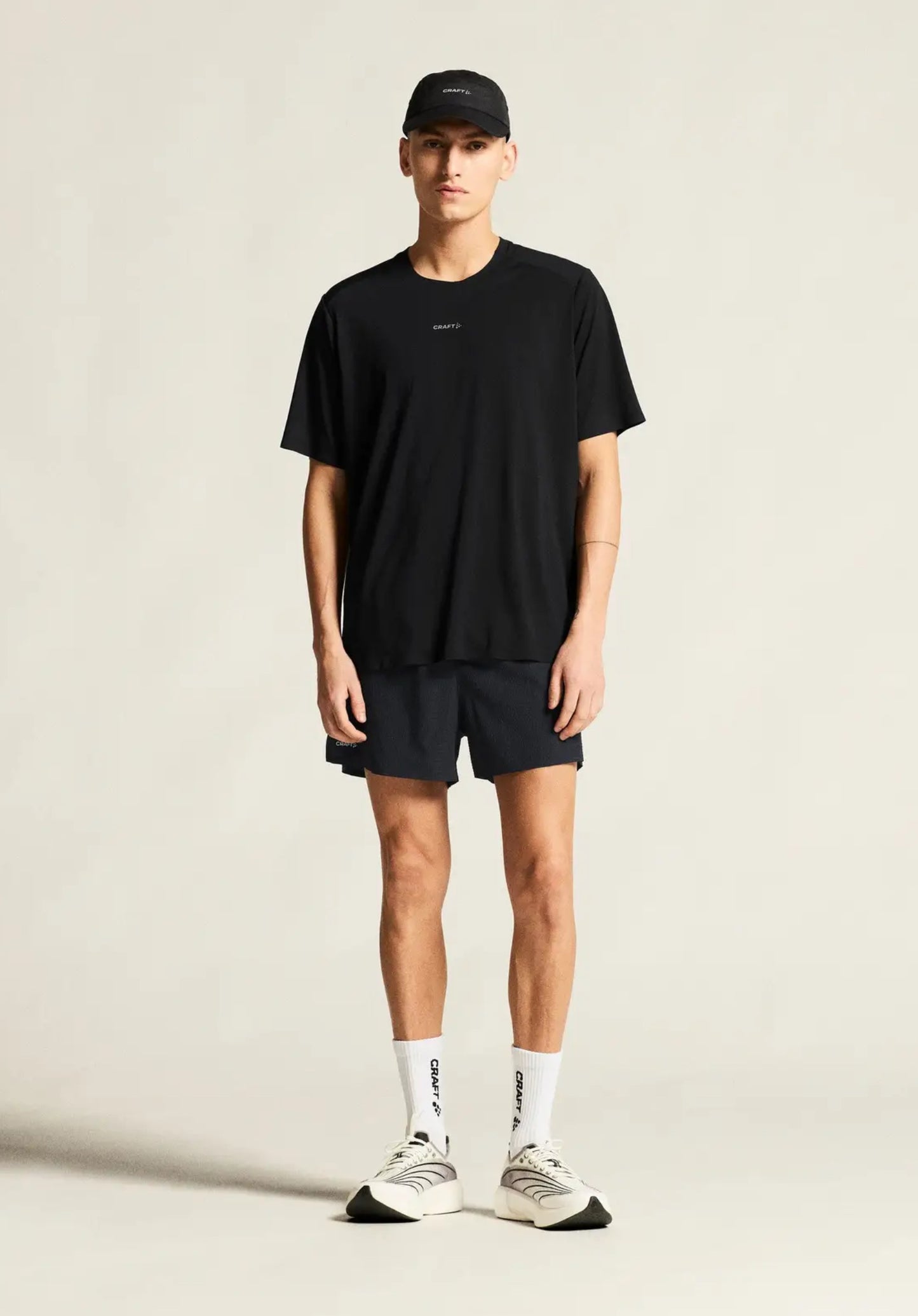 Craft - Hypervent Tee - black - Teeshirt running hommes