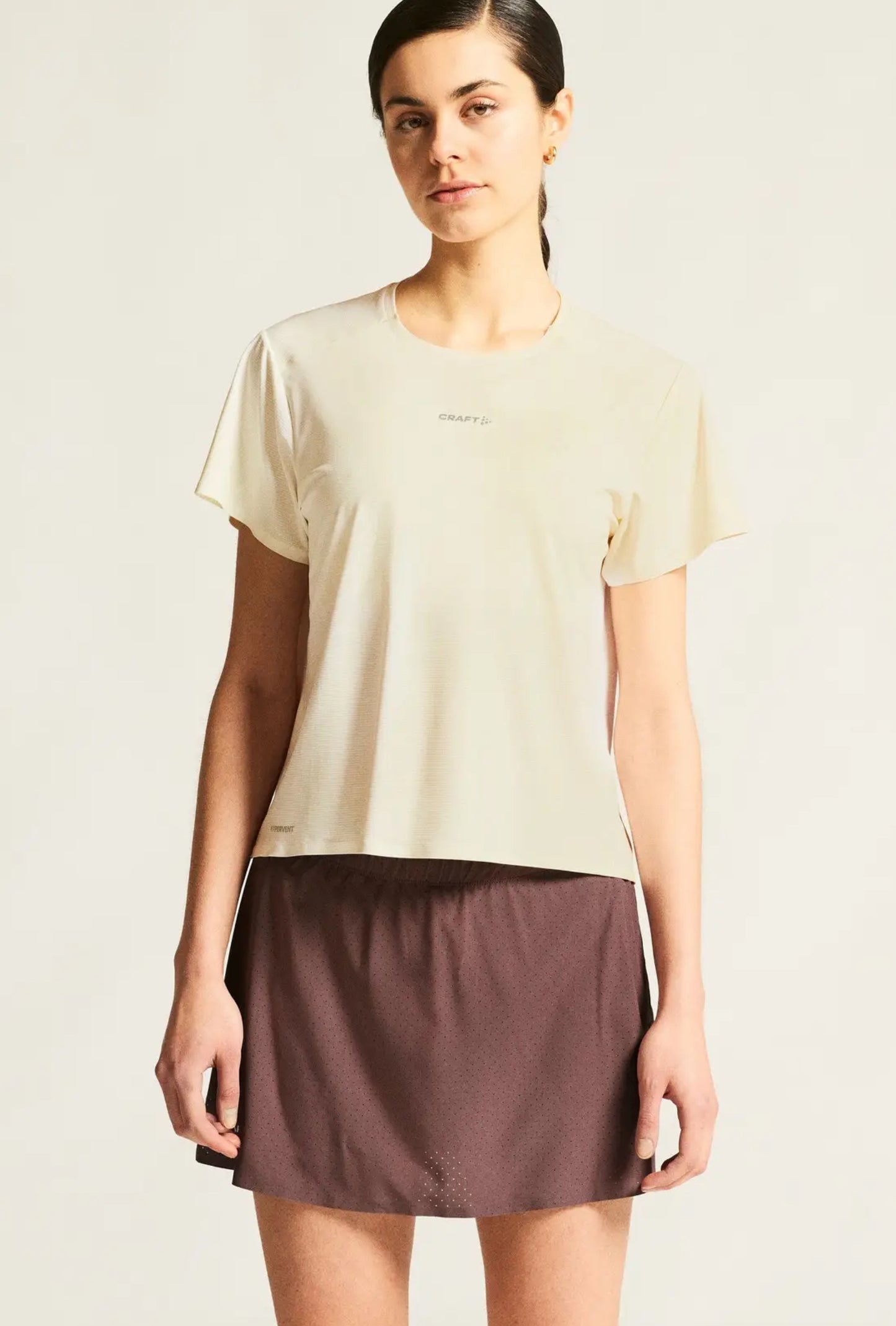 Craft - Hypervent Tee W - white - Teeshirt running femmes