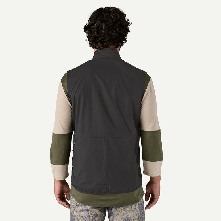Patagonia -  Men's Trail Craft Vest - black - veste running hommes