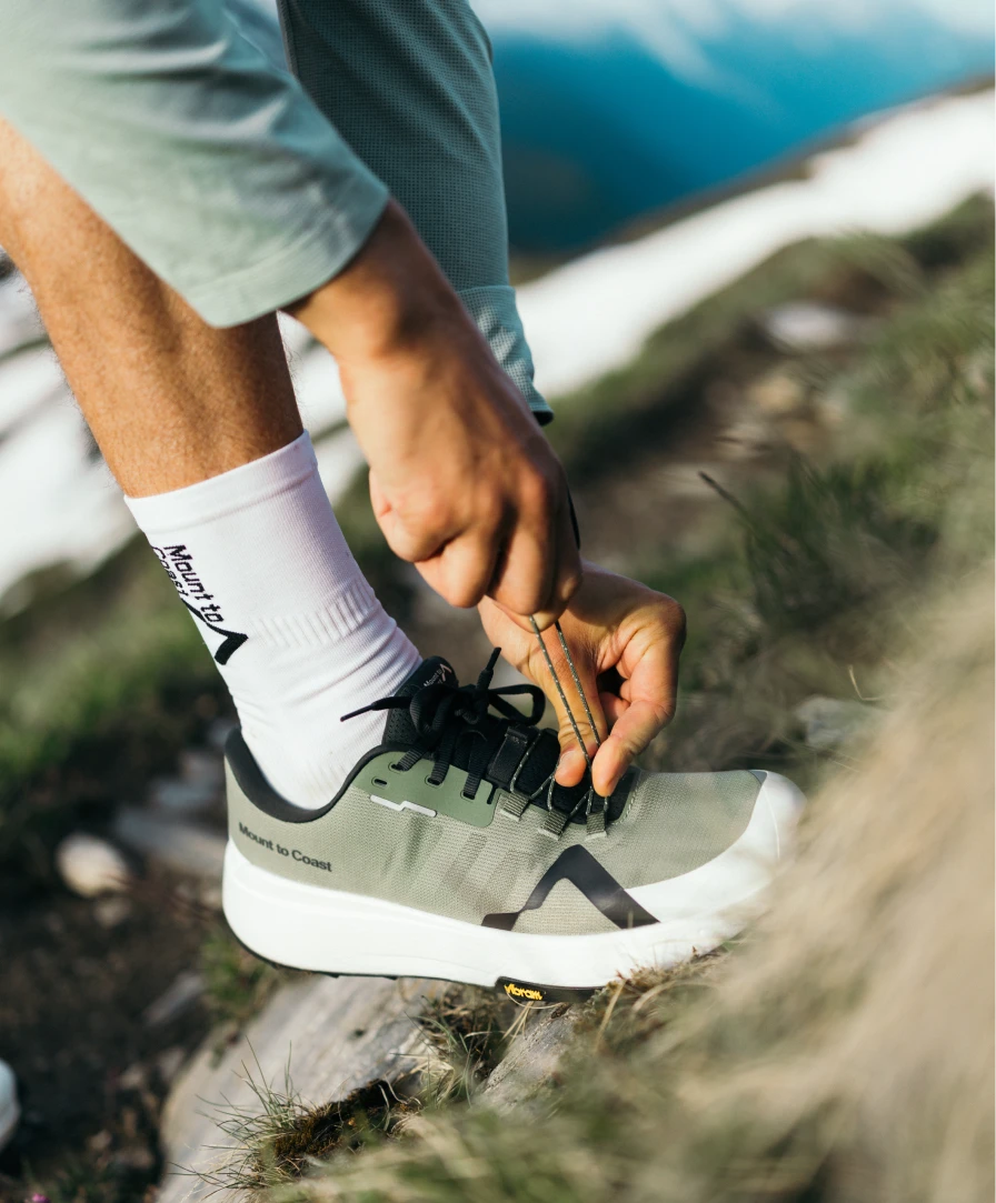 Mount To Coast - M1 - moss - Chaussures Trail Running Hommes