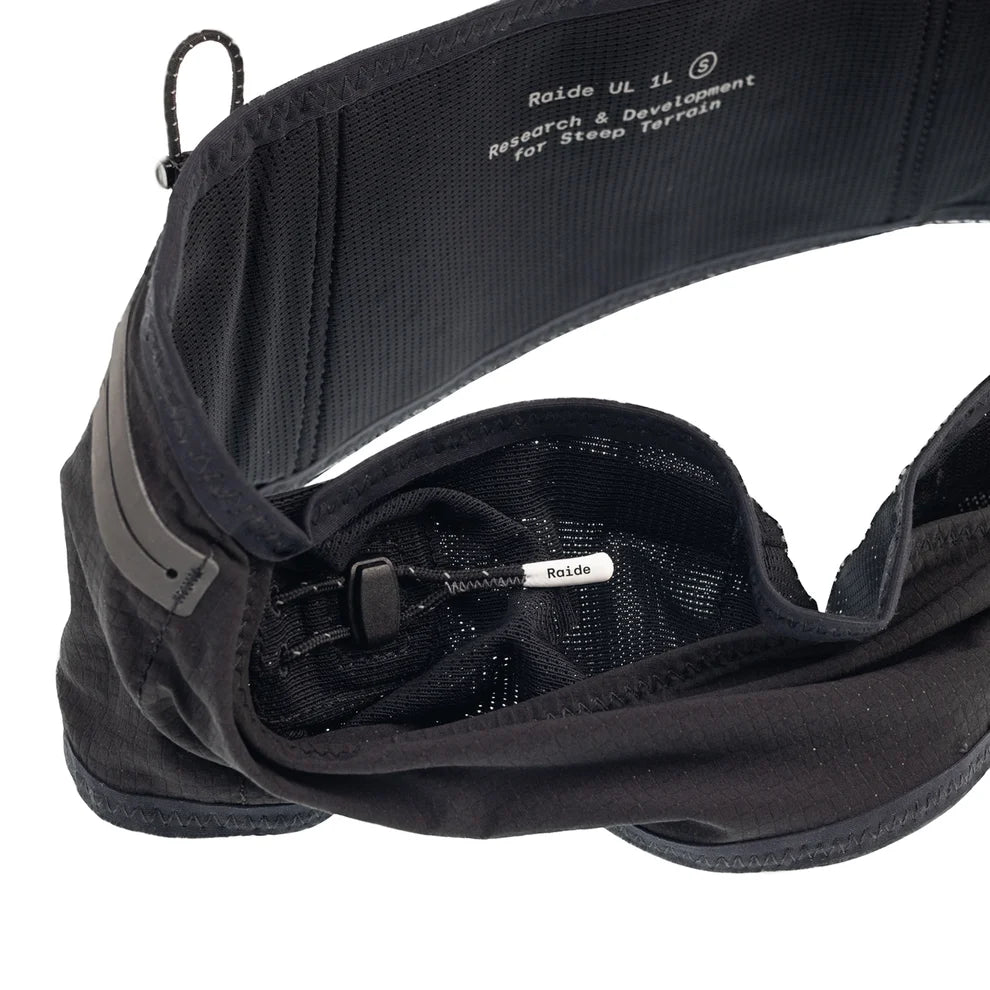 Raide Research - UL 1L - black - Ceinture running unisexe