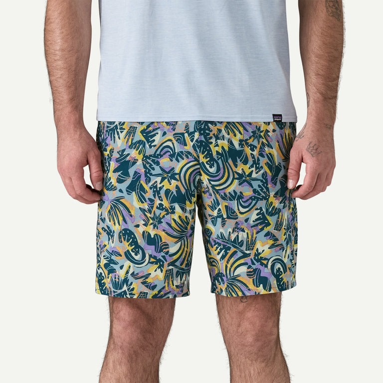Patagonia - Multi Trails Short 8" - Will botanist / thermal blue - short running hommes