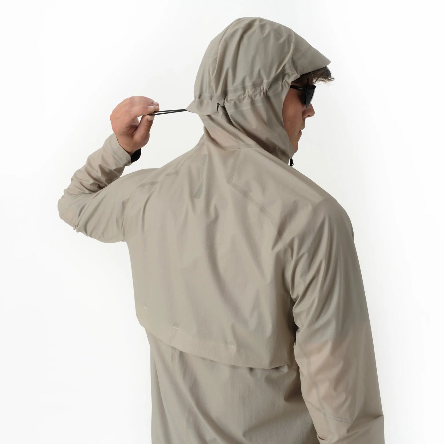 Raide Research - Men's TrailTech UL Shell Anorak - sand - Veste running hommes