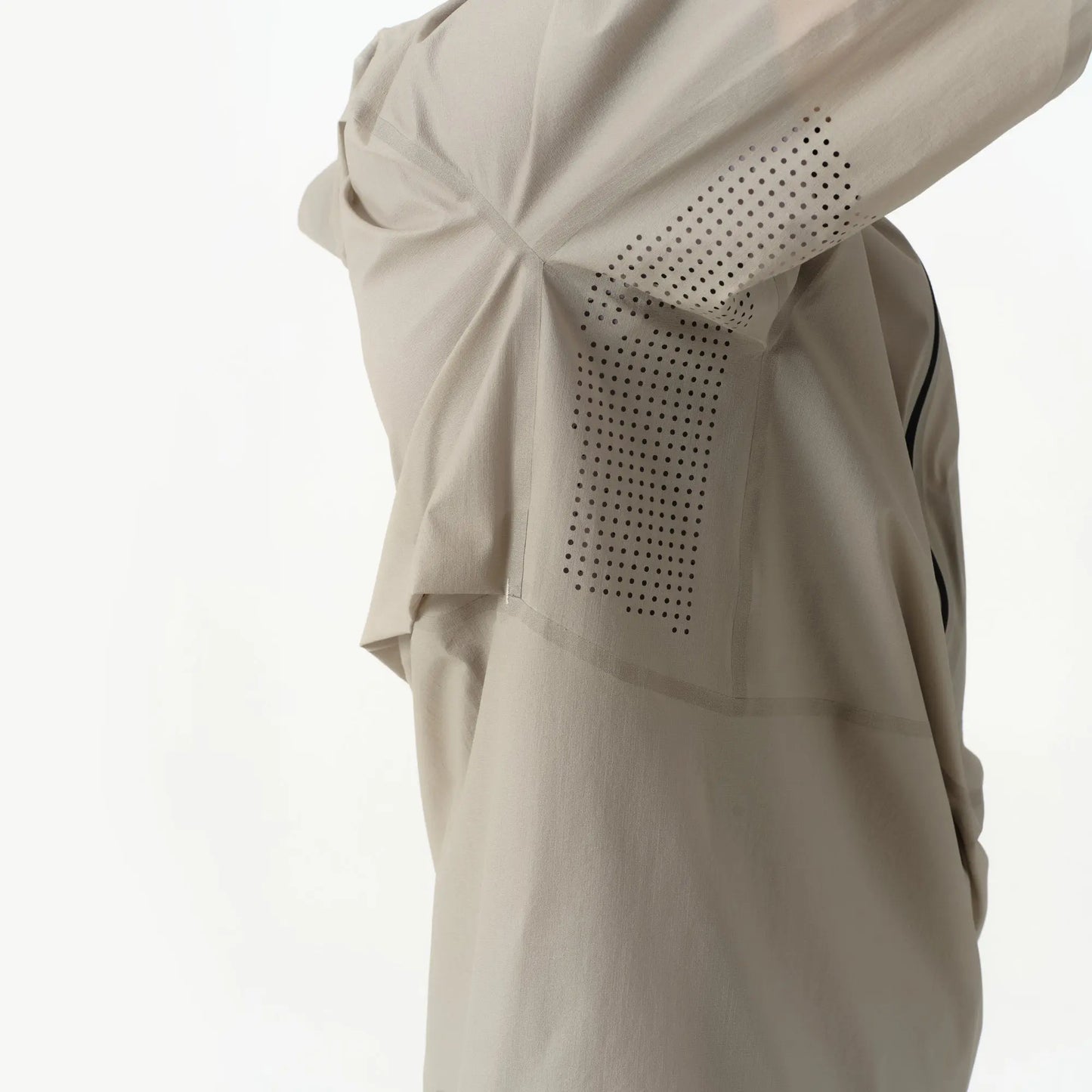Raide Research - Men's TrailTech UL Shell Anorak - sand - Veste running hommes