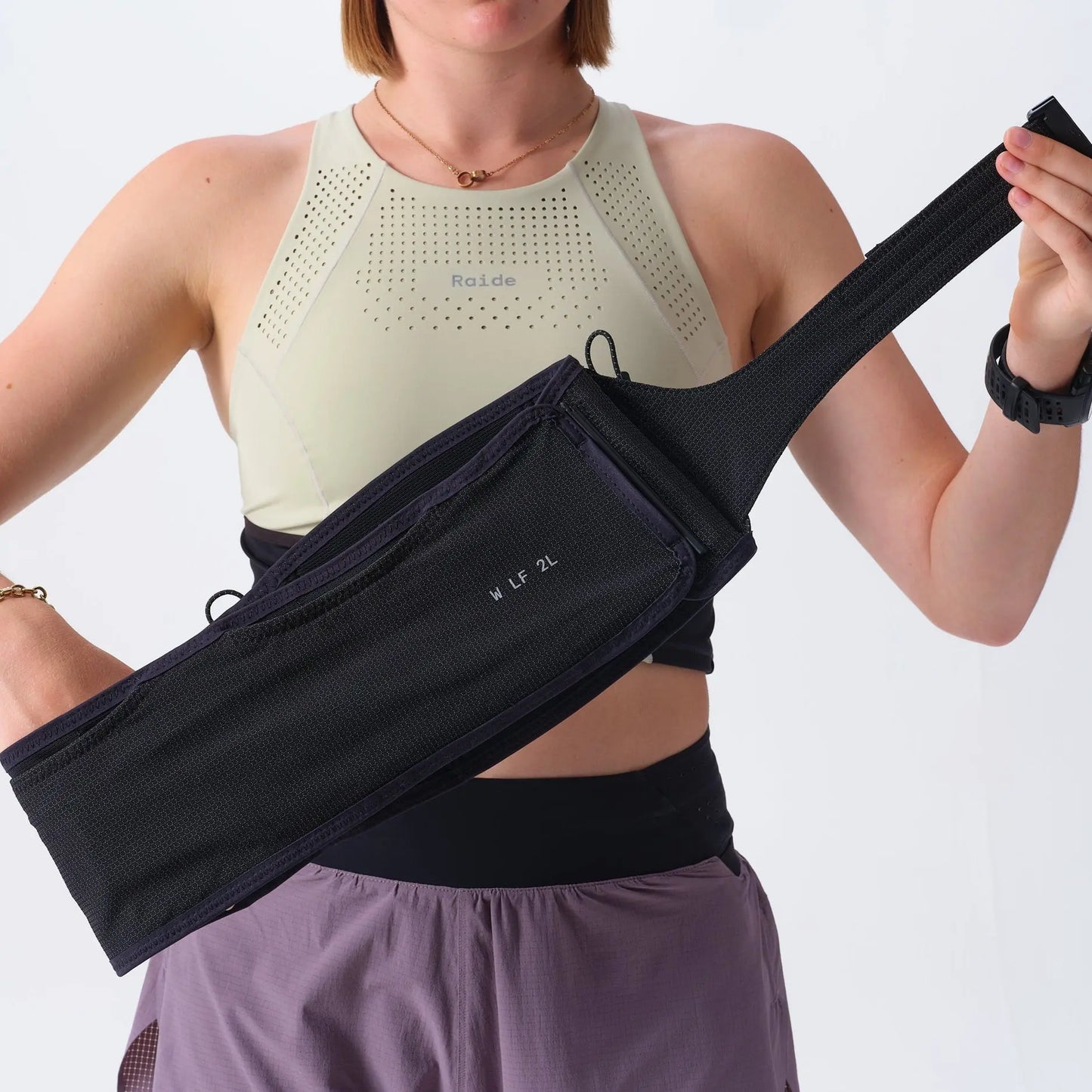 Raide Research - Women’s LF 2L - black - Ceinture running femmes