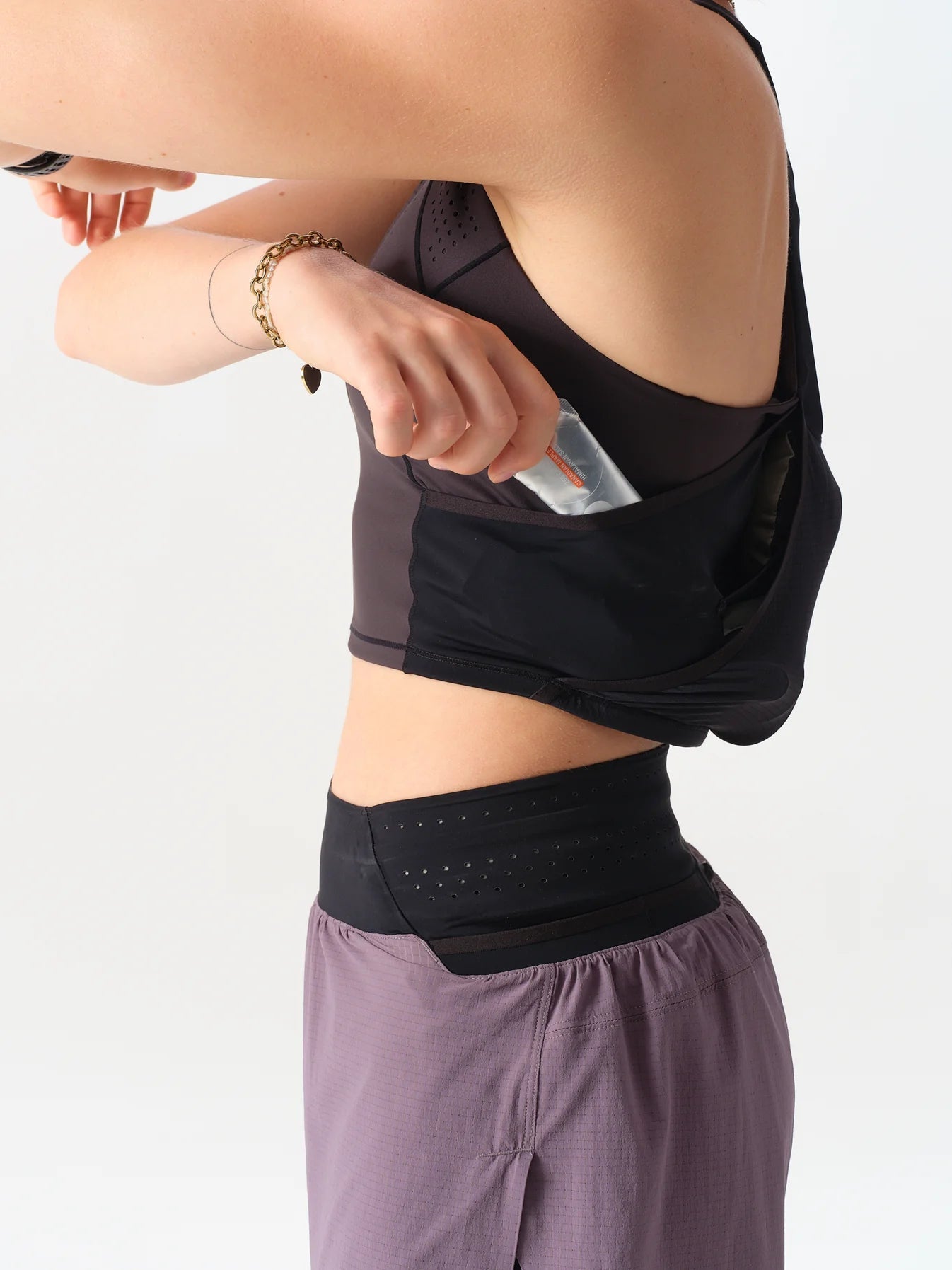 Raide Research - Women's Trailtech Cargo Tank - black - Brassière running femmes