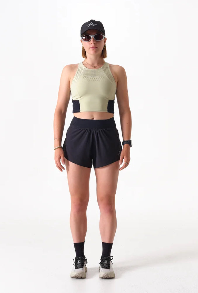 Raide Research - Women's Trailtech Cargo Tank - lichen - Brassière running femmes