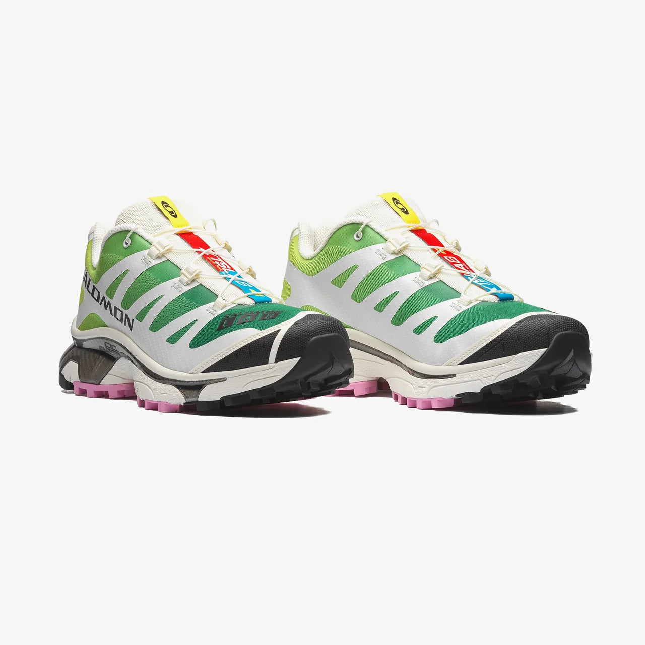 Salomon - XT-4 OG - vanilla ice / acid lime / pink - chaussures unisexe