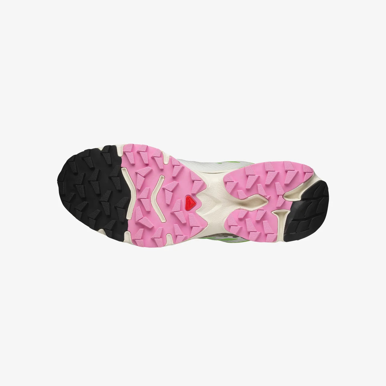 Salomon - XT-4 OG - vanilla ice / acid lime / pink - chaussures unisexe