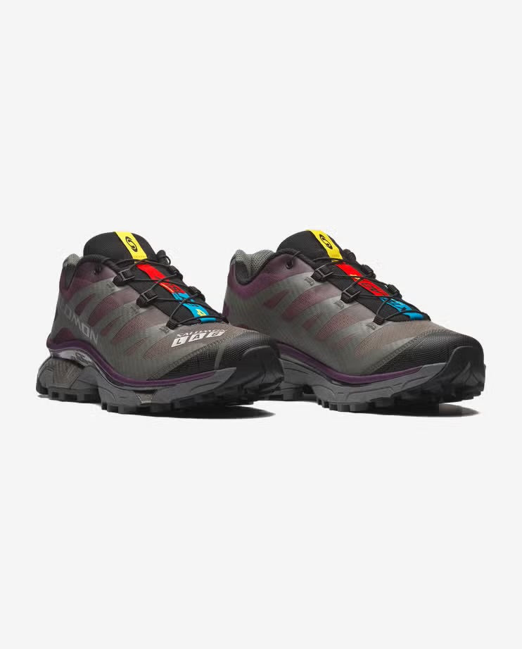 Salomon - XT-4 OG - Black / Grape Leaf / Winter Bloom - chaussures unisexe