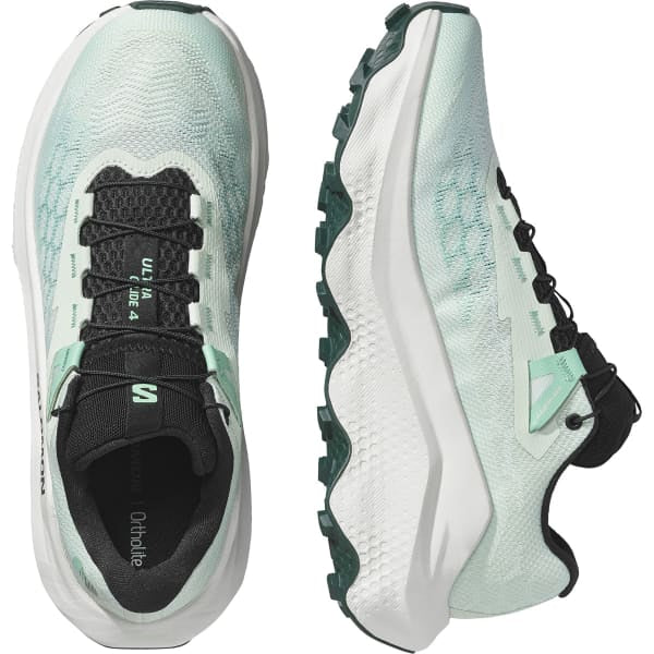 Salomon - Ultra Glide 4 - Clearly Aqua / Vanilla Ice / Lichen -  Chaussures Trail running femmes
