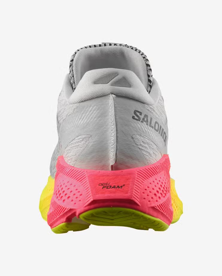 Salomon - Aero Glide 4 Gradient - Gray Violet / Safety Yellow / Black - Chaussures running hommes