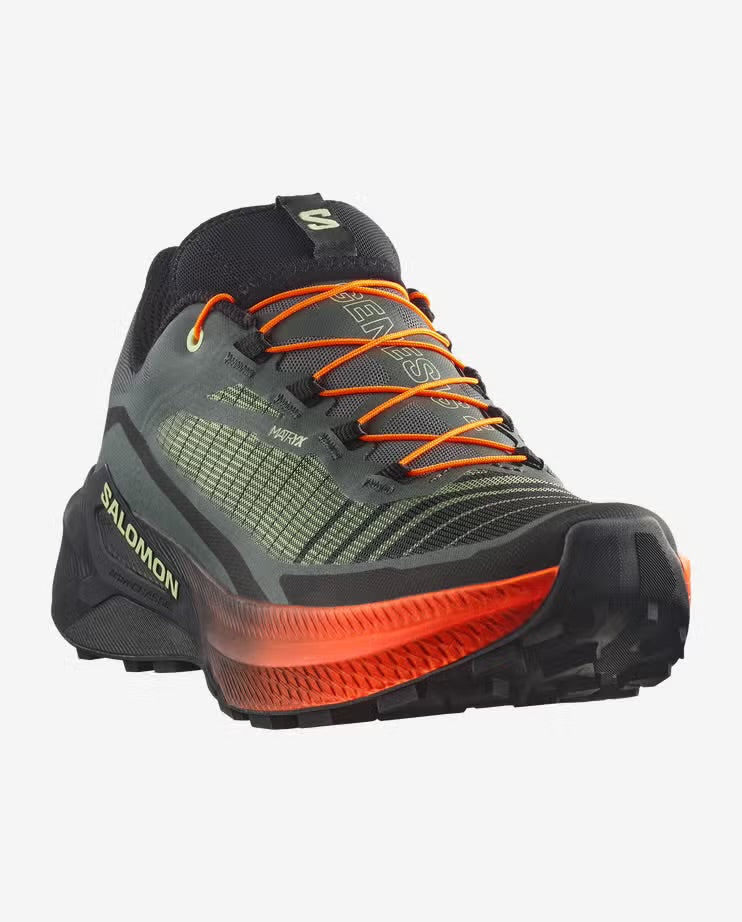Salomon - Genesis 2 - Urban Chic / Black / Lime Cream - Chaussures Trail running hommes