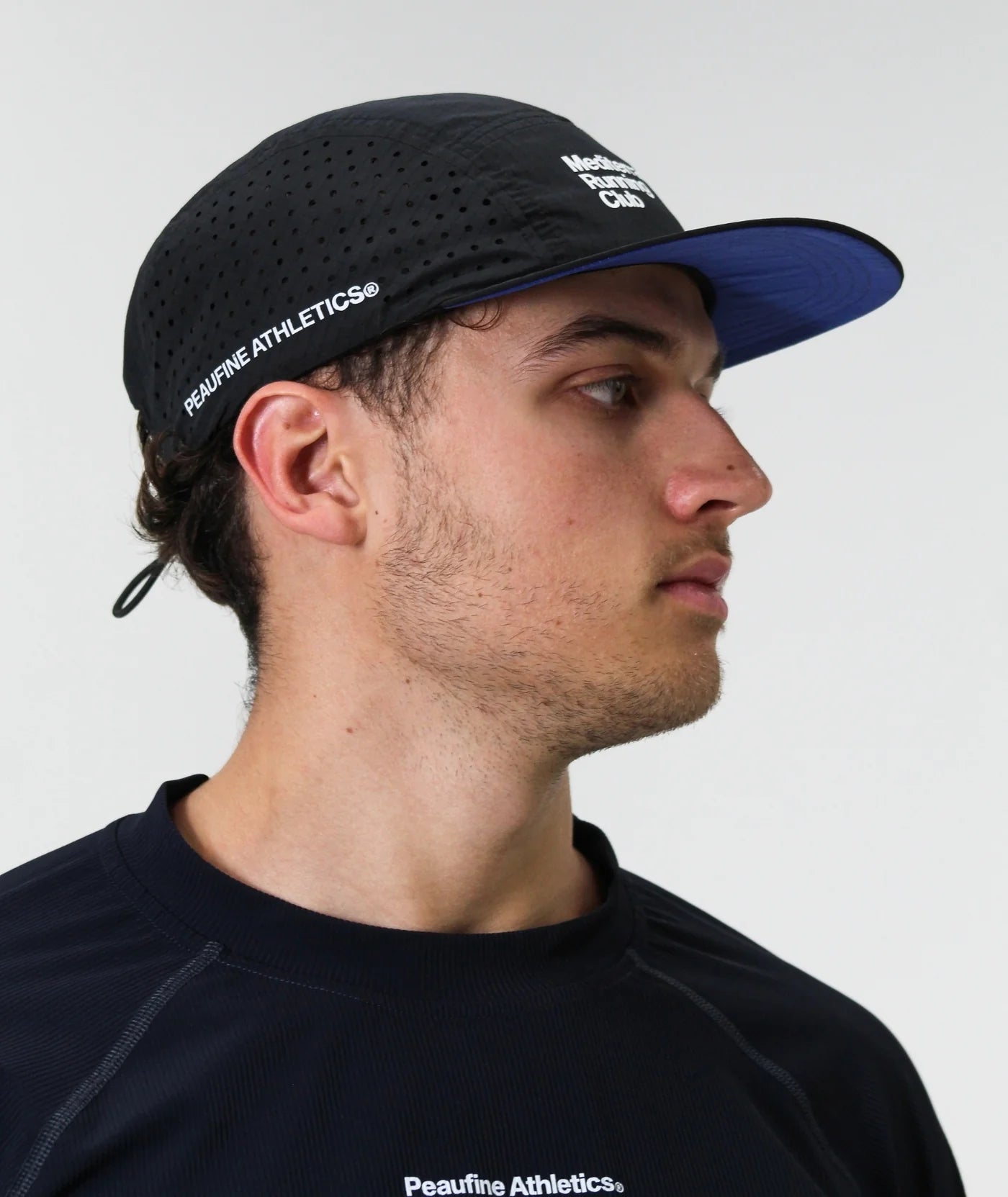 Peaufine Athletics - Recycled Ripstop Cap - dark navy - casquette running unisexe