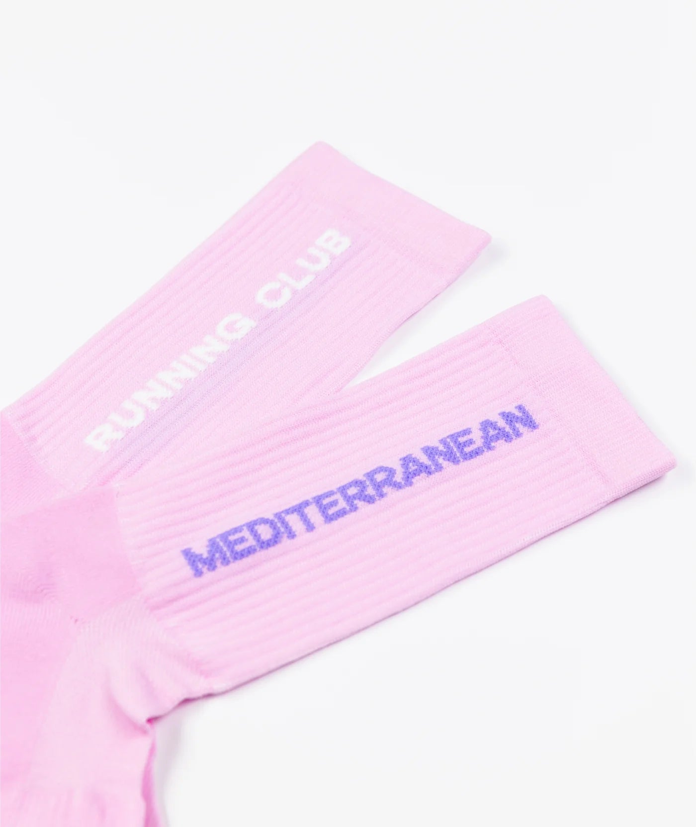 Peaufine Athletics - Vaporfeel® Socks - Mediterranean running club - pink - Chaussettes Running unisexe