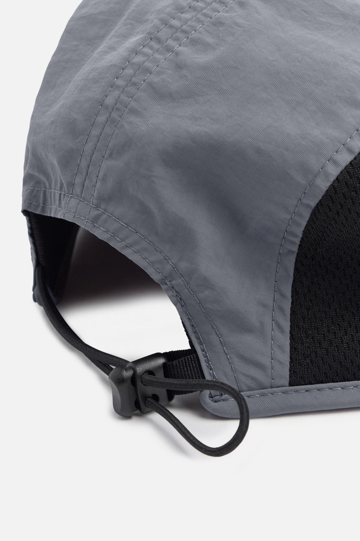 District Vision - Nylon Paneled Mesh Hat - grey - casquette running unisexe