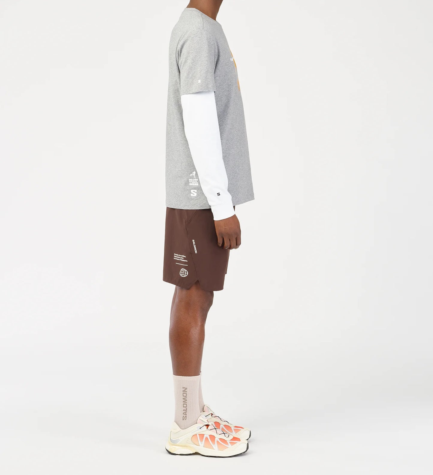 Salomon - XT Whisper - Shortbread / Red Orange / Ftw Silver - chaussures unisexe