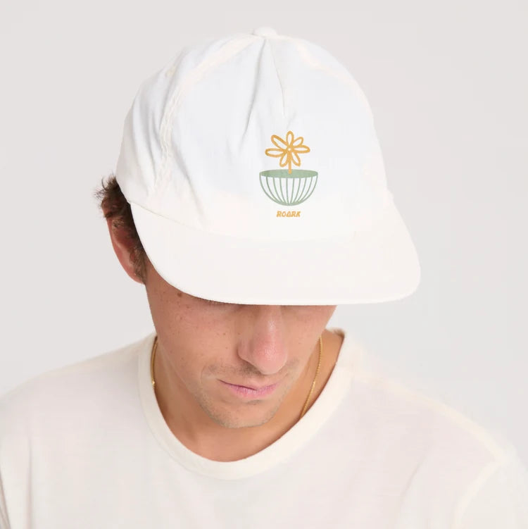 Roark - Mathis 5 Panel Snapback Hat - unbleached - casquette running unisexe