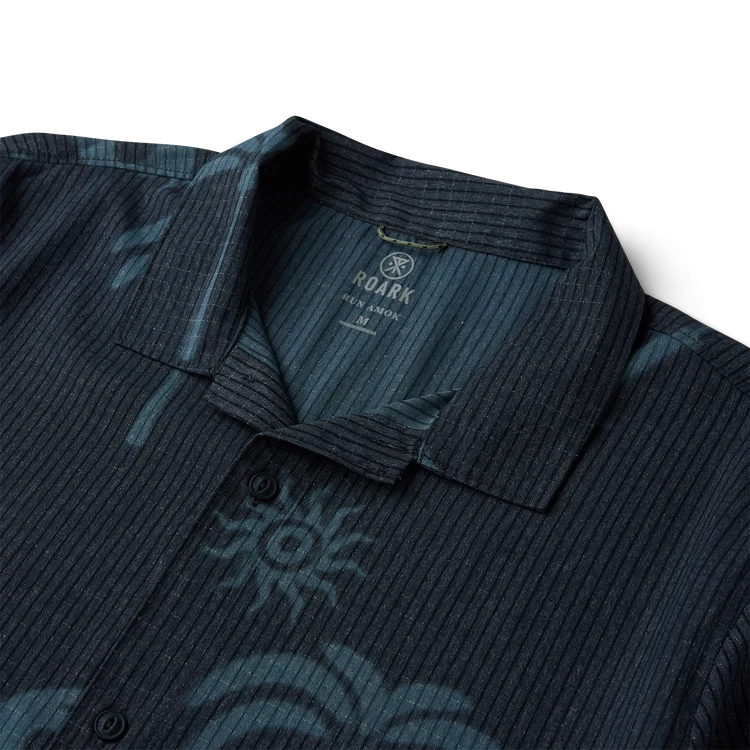 Roark - Bless Up Trail Shirt - ebony - chemise running hommes