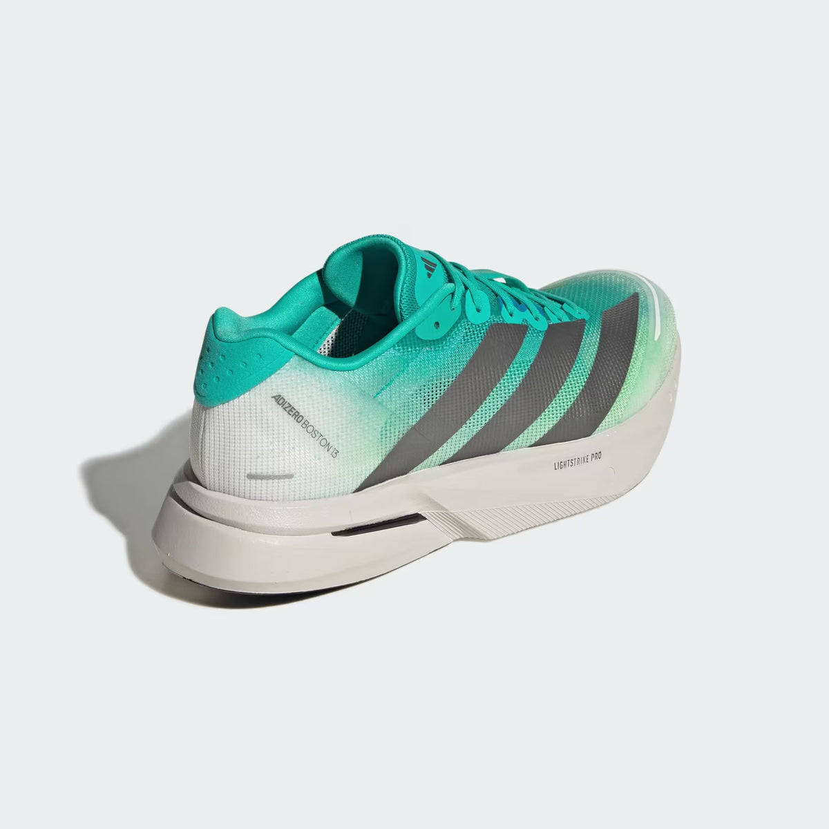 Adidas - Adizero Boston 13 - Hi-Res Aqua / Iron Metallic / Grey One  - Chaussures running hommes