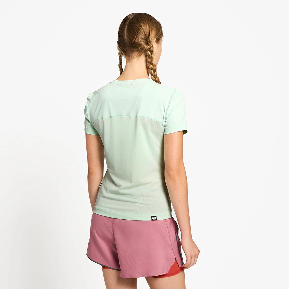 Ciele Athletics - W DLYTShirt - dusty turquoise - T-shirt running femmes