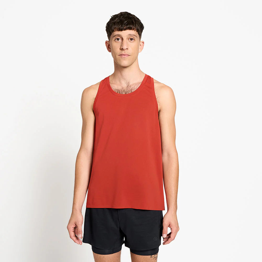 Ciele Athletics - M FSTTsinglet - clay - débardeur running hommes