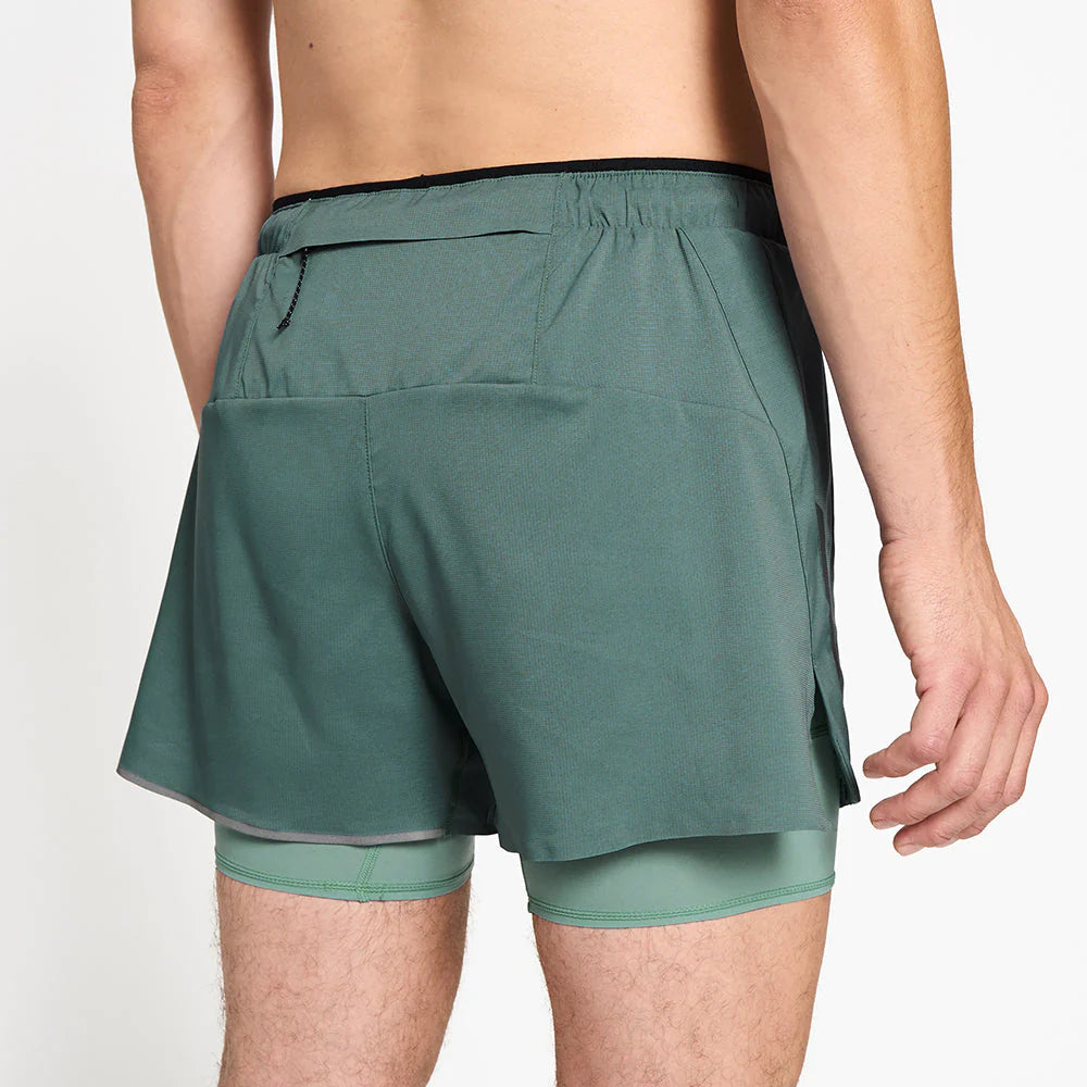 Ciele Athletics - M DLYShort 5" Long Brief - silver pine - Short running hommes