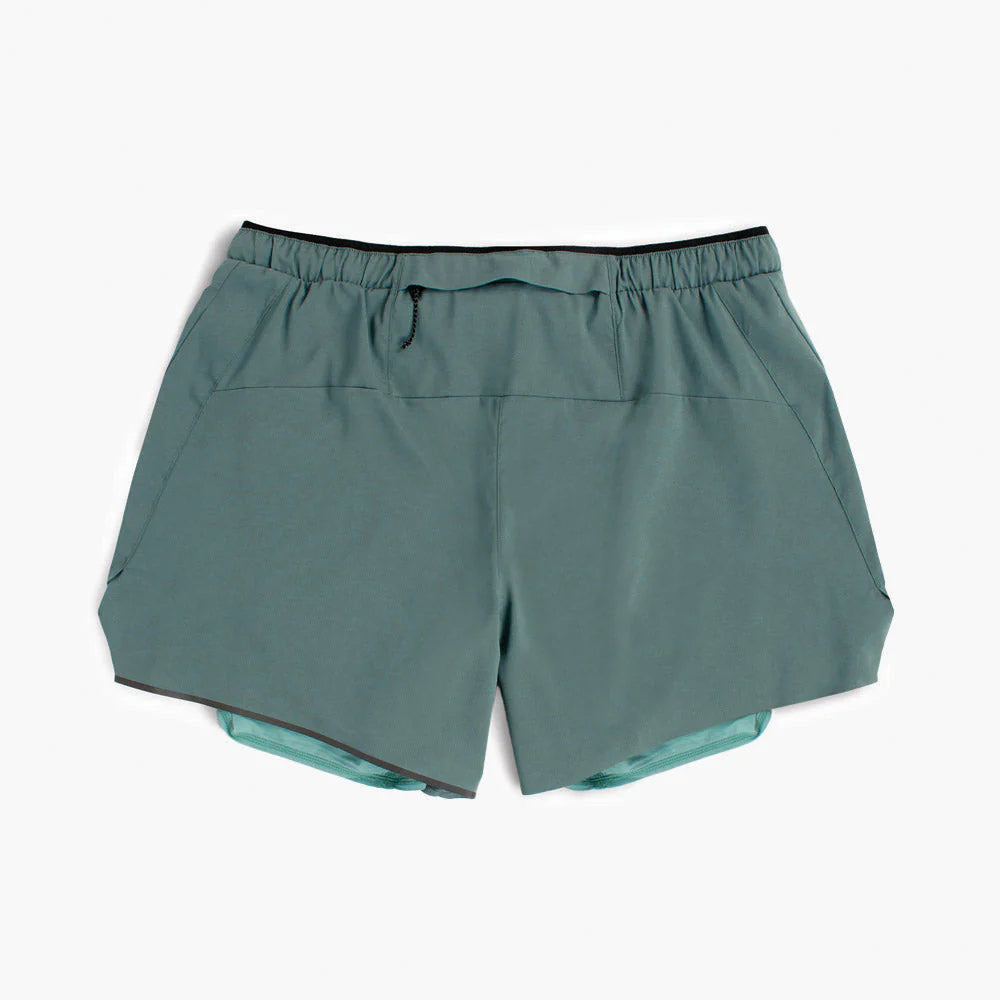 Ciele Athletics - M DLYShort 5" Long Brief - silver pine - Short running hommes