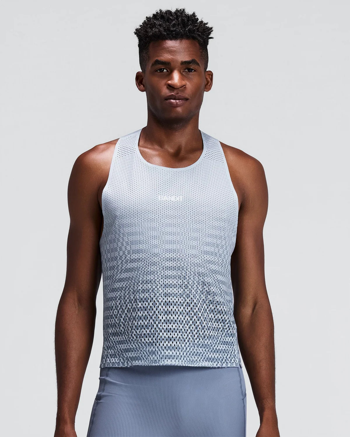 Bandit - Men’s Shredder™ Shorty Race Singlet - Pavilion Blue - Débardeur Running hommes