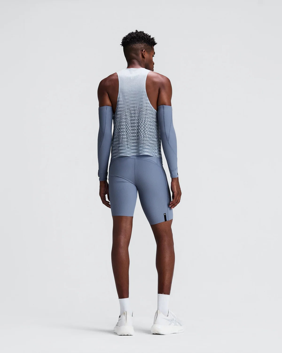 Bandit - Men’s Shredder™ Shorty Race Singlet - Pavilion Blue - Débardeur Running hommes