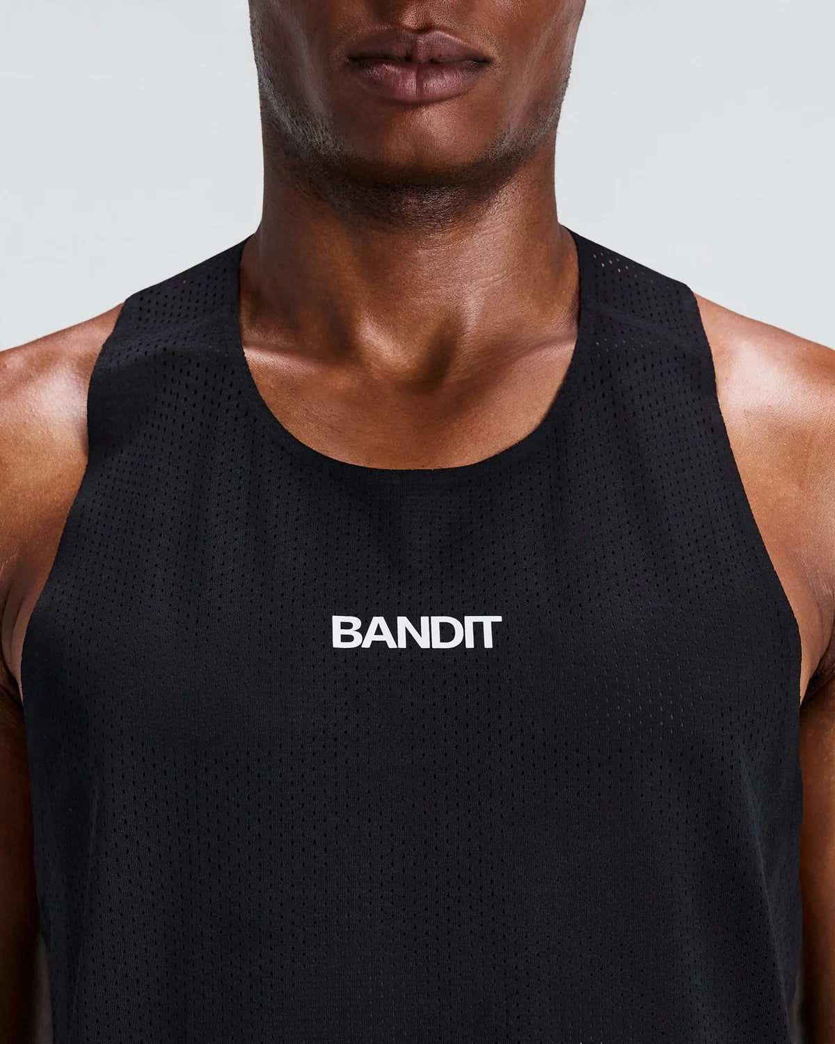 Bandit - Men’s SHREDDER™ Race Singlet - black - Débardeur Running hommes