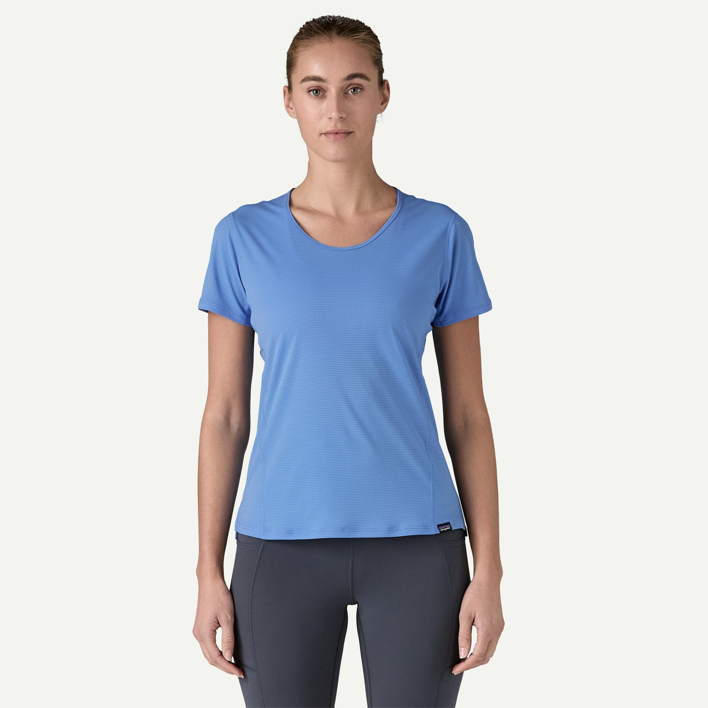 Patagonia - Women's Capilene® Cool Lightweight Shirt - abondant blue - teeshirt running femmes
