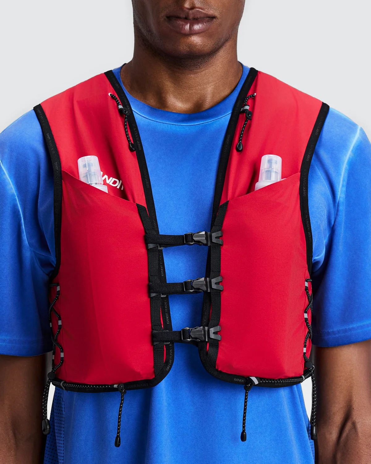 Bandit - Men's WindSheer™ Shell + Vest - Pavilion Blue - veste Running hommes