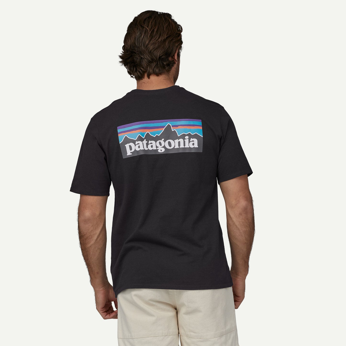 Patagonia - P-6 Logo Responsibili-Tee® - black - Tee-shirt hommes